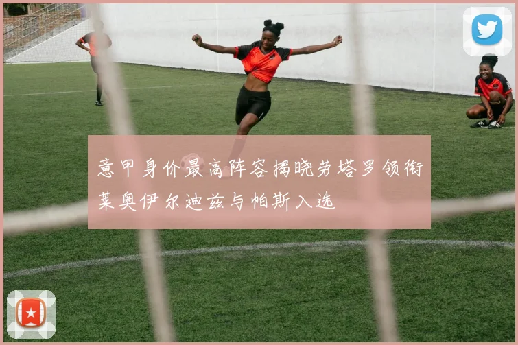 意甲身价最高阵容揭晓劳塔罗领衔莱奥伊尔迪兹与帕斯入选